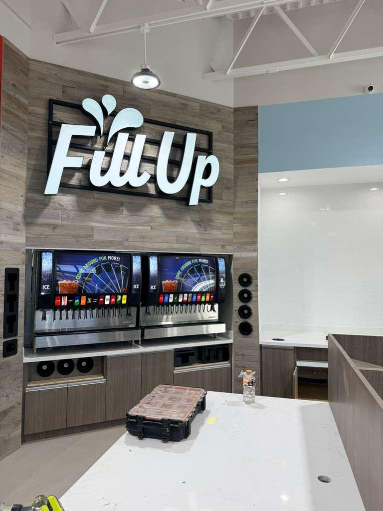 Custom sign fabrication project