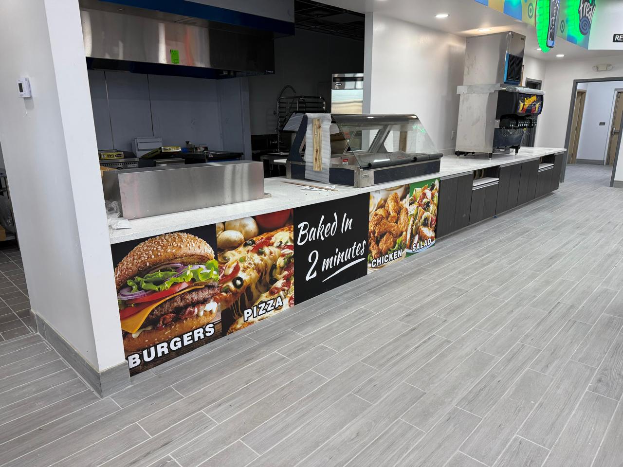 Custom commercial signage project