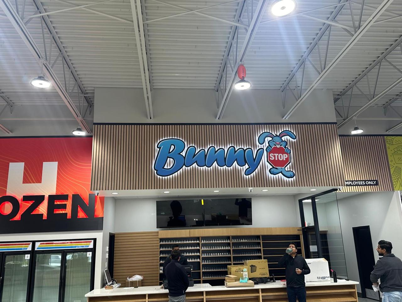 Custom sign fabrication project