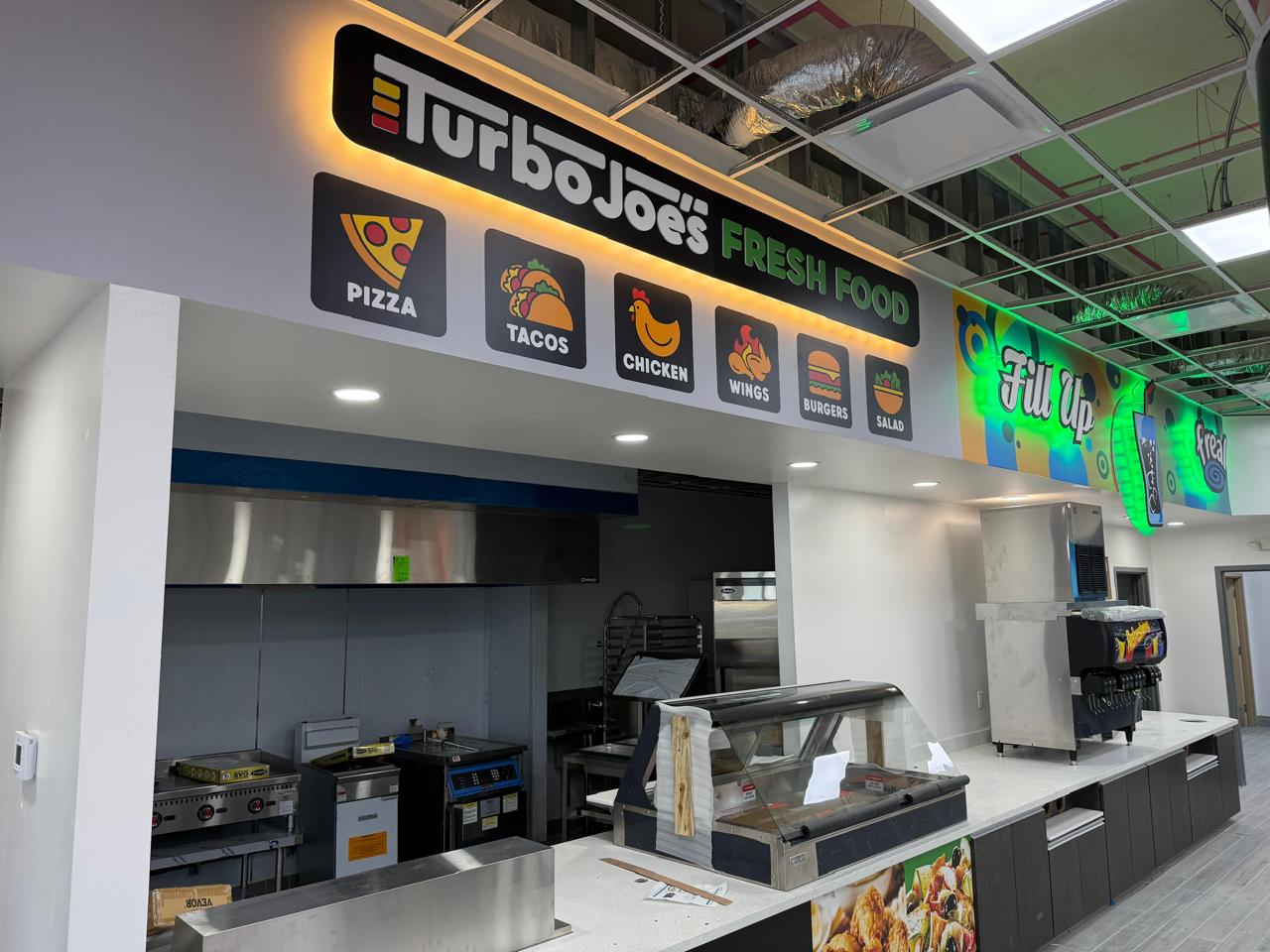 Storefront branding and graphics project