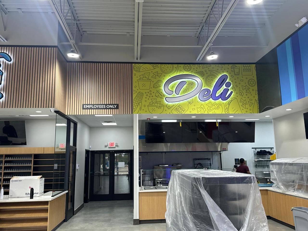 Custom sign fabrication project