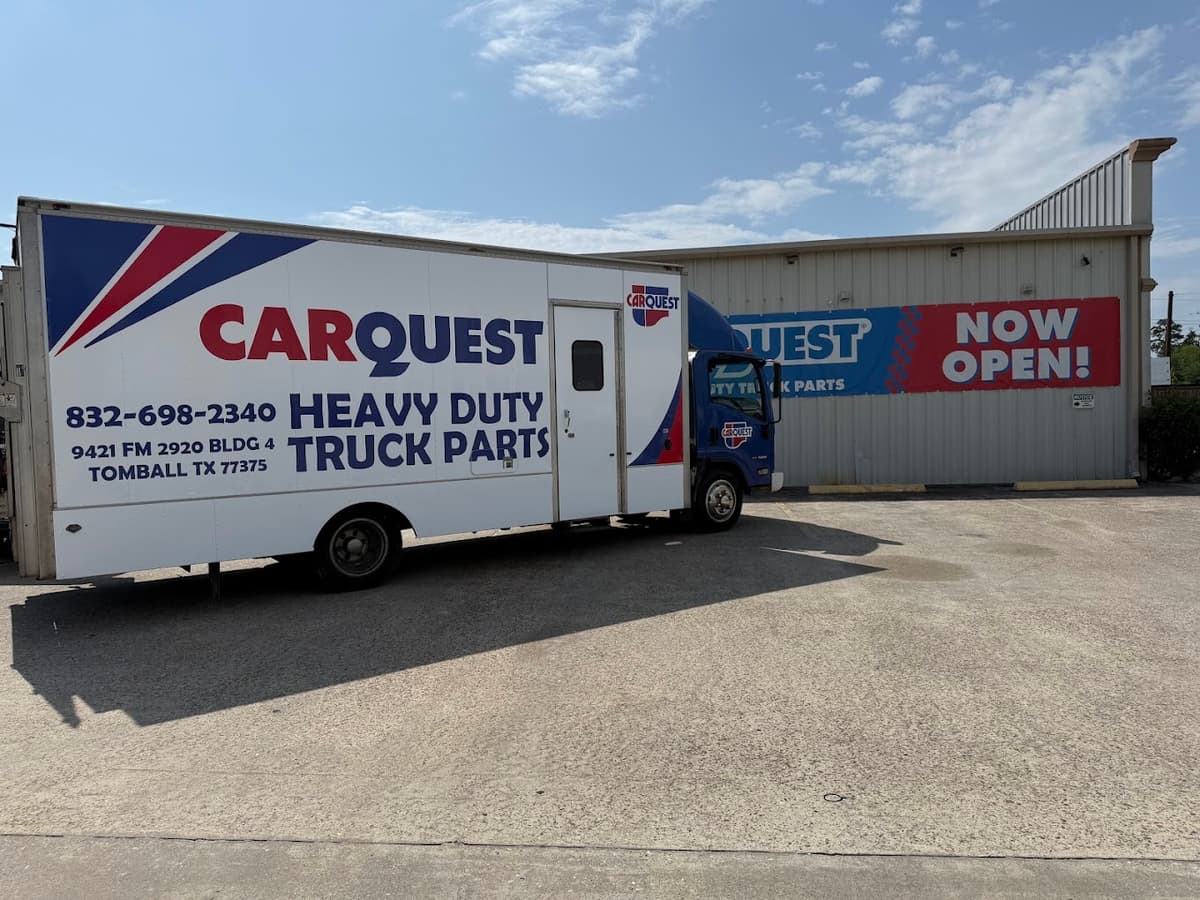Full box truck wrap for CarQuest Heavy Duty Truck Parts